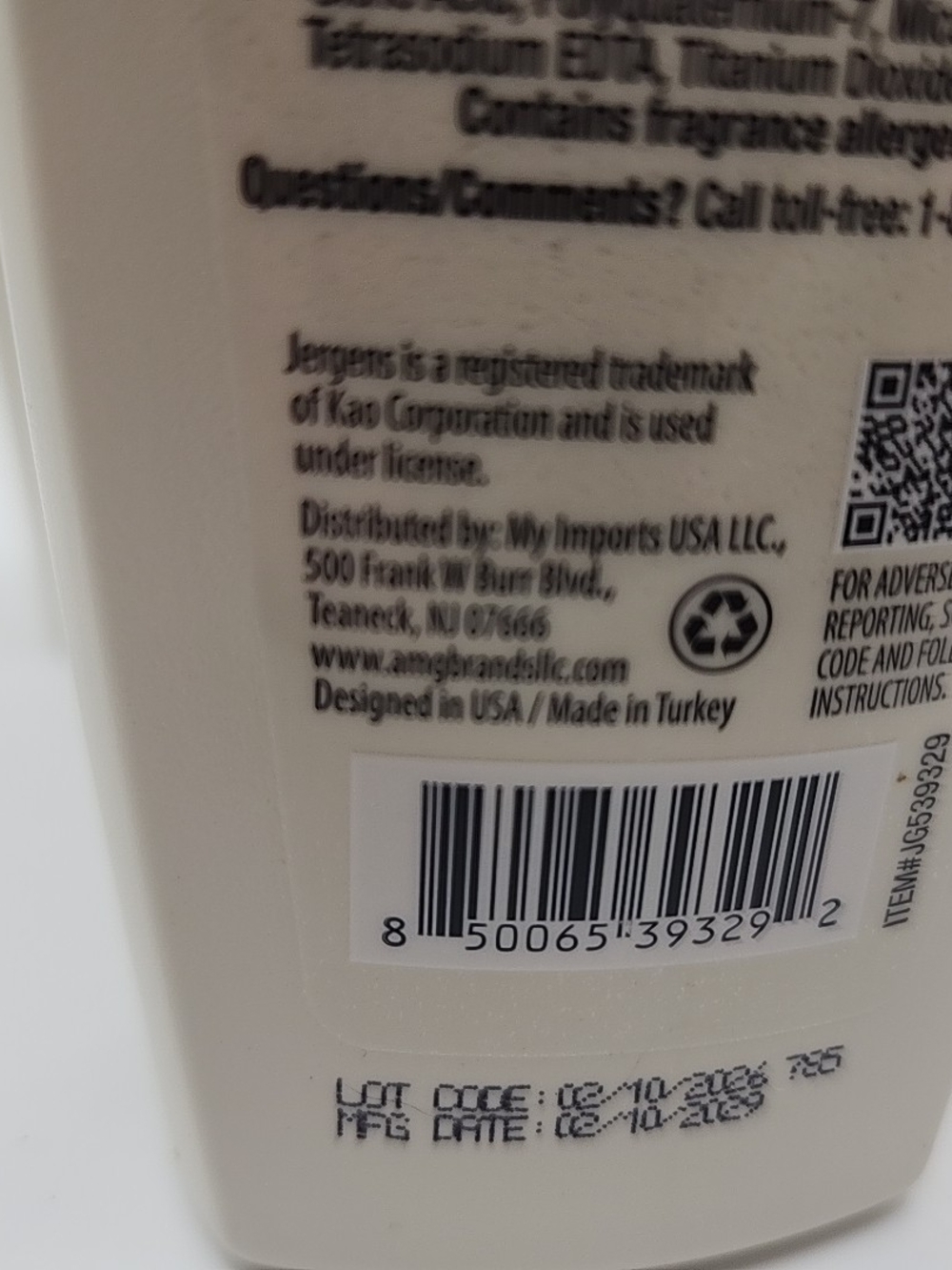 Jergens Moisturizing Hand Soap shea butter retired 4 bottles - Picture 7 of 8